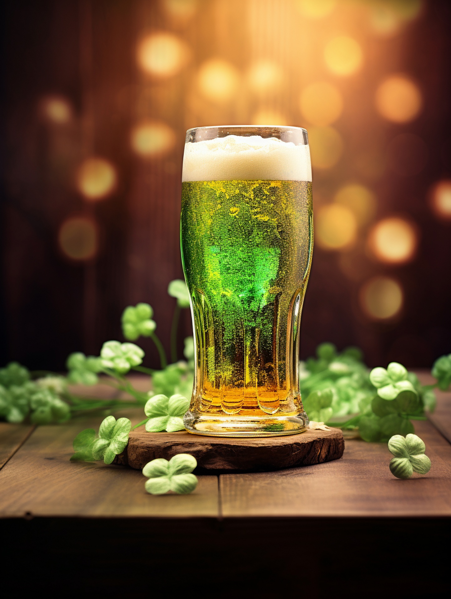 Beer At Saint Patrick's Day
