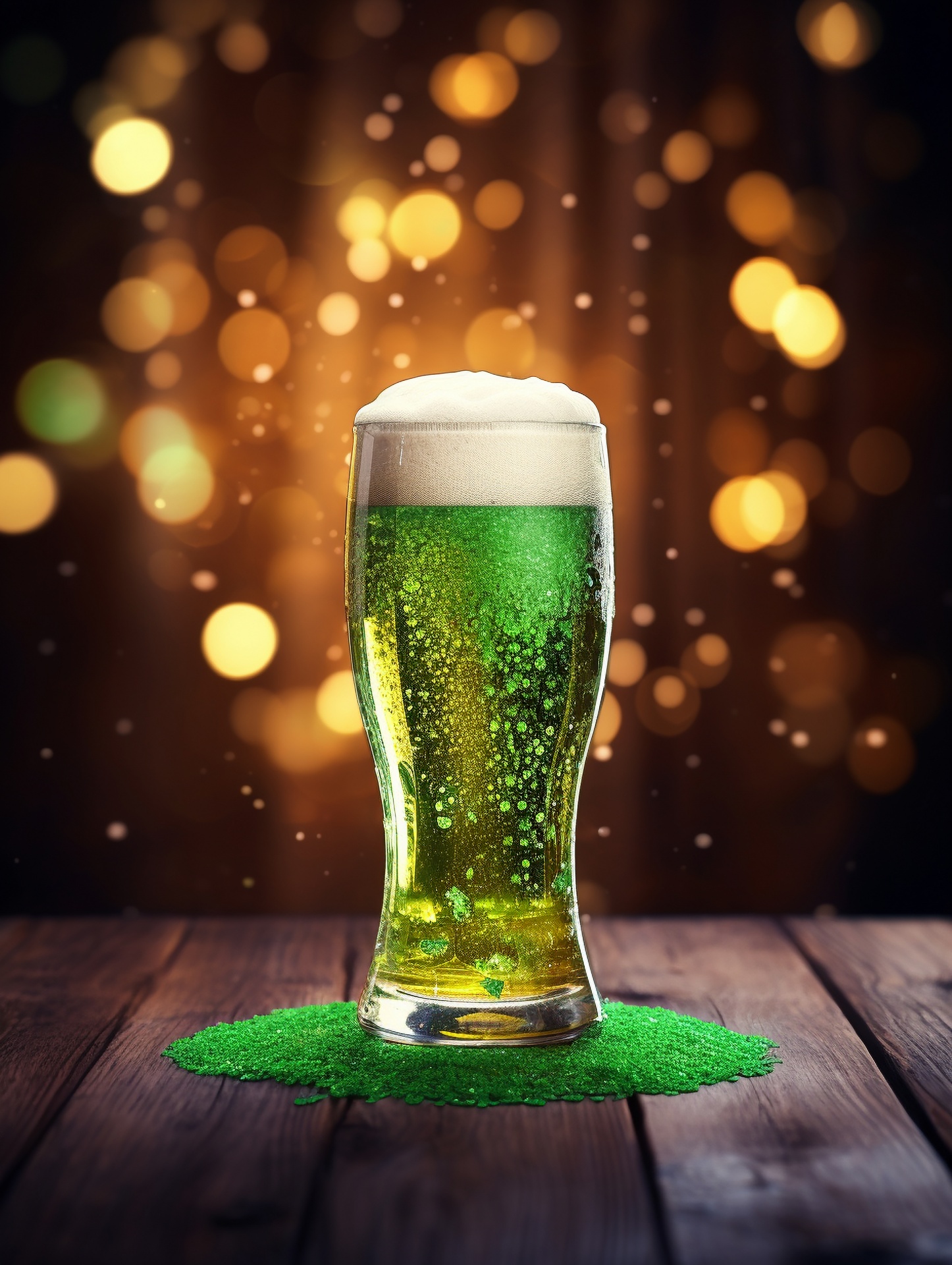 Beer At Saint Patrick's Day