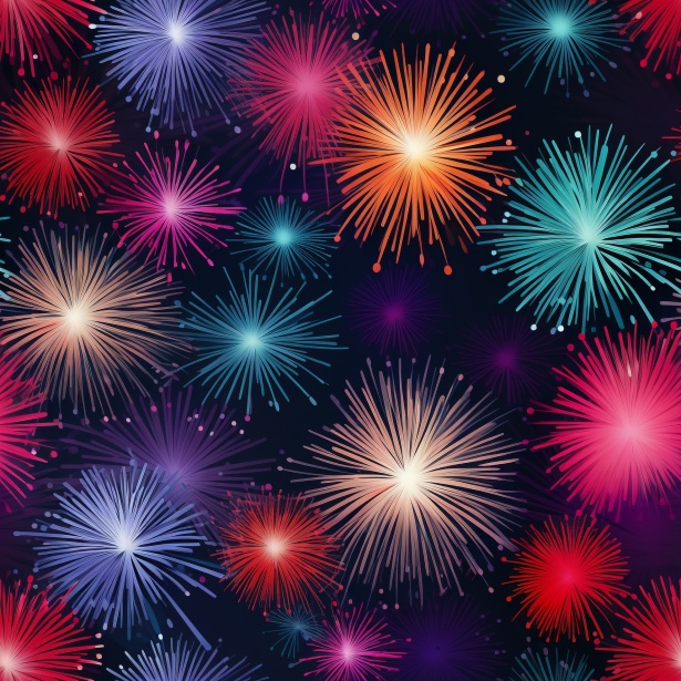 Colorful Fireworks Background Free Stock Photo - Public Domain Pictures