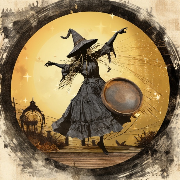 Halloween Witch Art Free Stock Photo - Public Domain Pictures