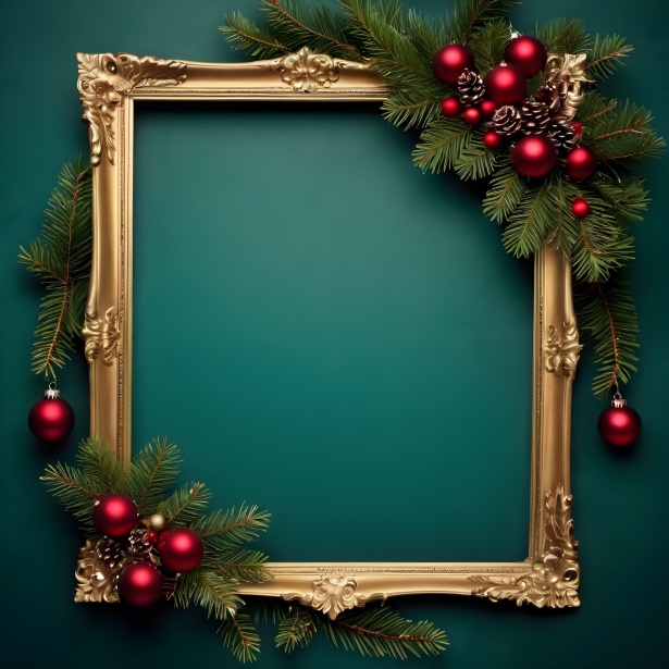 Christmas Vintage Frame Free Stock Photo - Public Domain Pictures