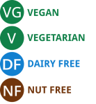 Allergy Vegan Vegetarian Symbols
