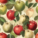 Apples Seamless Patteern