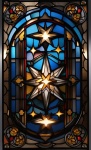 Christmas Stained Glass