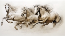 Equestrian Drawing Study 3