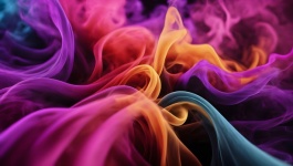 Colored Smoke Background Abstract