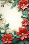 Floral Background Art