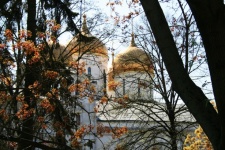 Golden Domes Of Dormition Cathedral