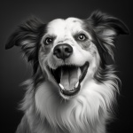 Happy Dog Laughing