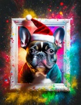 Dog, French Bulldog, Christmas Day