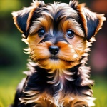 Dog Yorkshire Terrier Puppy