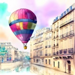 Hot Air Ballooning In Paris
