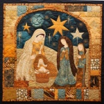 Christmas Nativity Scene Quilt