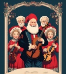 Victorian Santa Music Classic