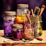 Painter Supplies Watercolor Art