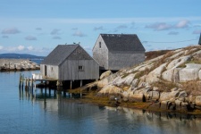 Harbor Houses In Peggy&039;s Cove