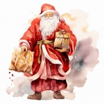 Santa Claus Christmas Art