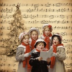 Christmas Children Chorus Art