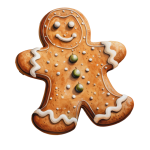 Friendly Gingerbread Man