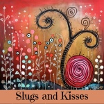 Slug Insect Valentine Art