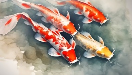 Koi Carp Ornamental Fish