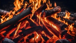 Campfire Fire Flames Fireplace