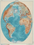 Map Of The Atlantic Ocean 1967