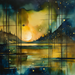 Night Landscape Painting