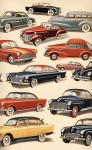 Retro Vintage Cars Catalogue