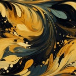 Seamless Feathers Background