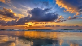 Sunset Beach Sea