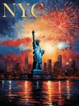 Statue Of Liberty Art Poster