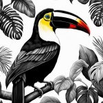 Toucan Art Illustration