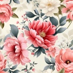 Vintage Seamless Floral Pattern