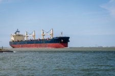 Cargo Ship, Sea Vessel, Sailing