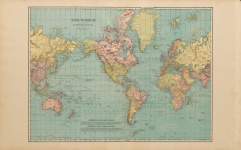 World Map 1914
