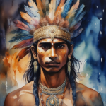 Young American Indian Man