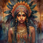 Young American Indian Woman