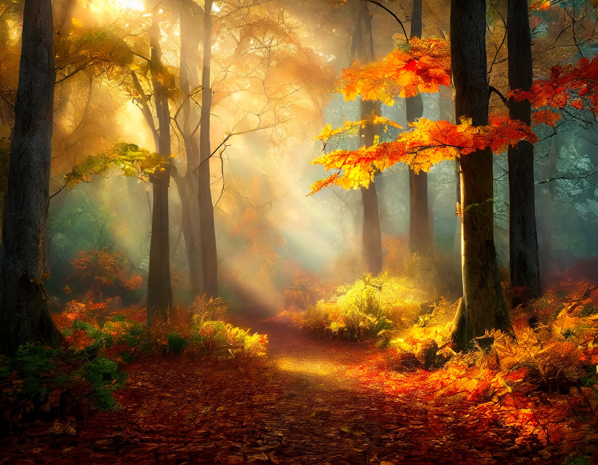 Autumn, Background, Landscape Free Stock Photo - Public Domain Pictures