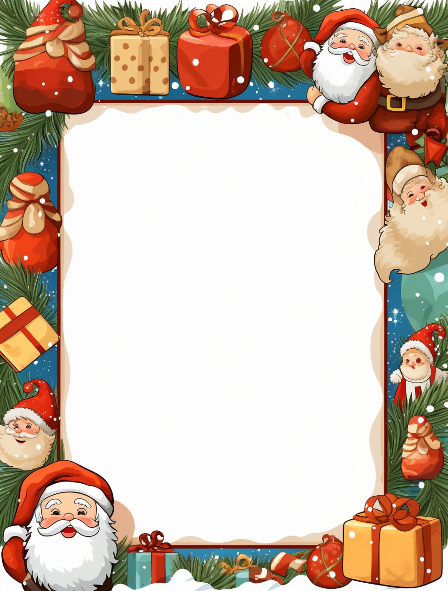 Christmas Stationary Paper Frame Free Stock Photo - Public Domain Pictures