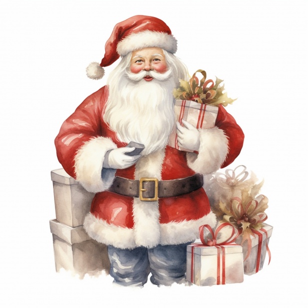 Christmas Santa Claus Art Free Stock Photo - Public Domain Pictures