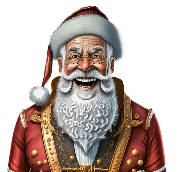 Babbo Natale, caricatura, cartone animat Immagine gratis - Public Domain  Pictures