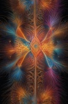 Abstract Kaleidoscopic Image
