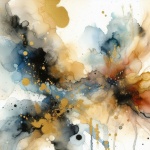 Abstract Watercolor Art Background
