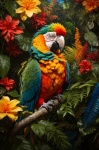 Colorful Macaw