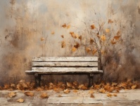 Empty Bench Painting