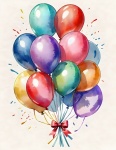 Birthday Party Balloons