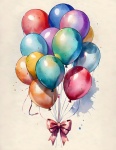 Birthday Party Balloons