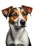 Dog, Jack Russell, Isolated