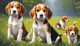 Dogs Puppies Beagle Cute